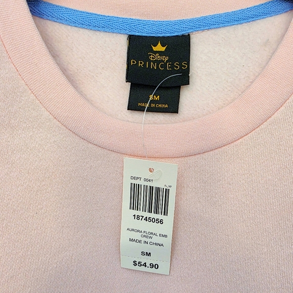 NWT Disney Aurora BoxLunch Crewneck Small - Picture 5 of 7